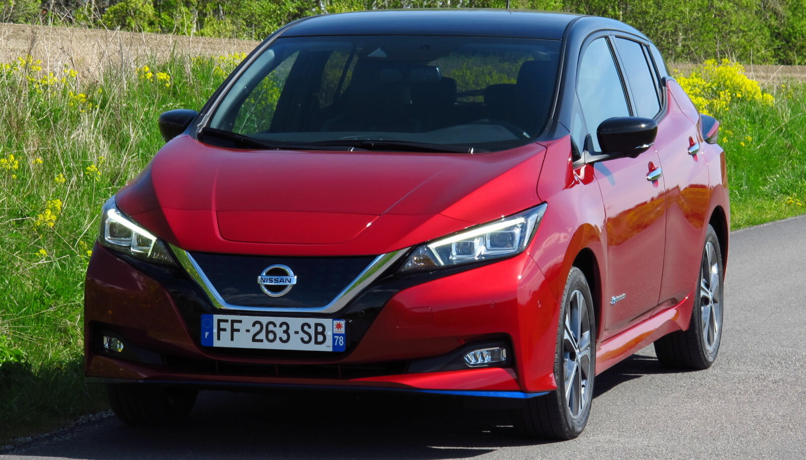 <b>STERKERE:</b> Nissan Leaf 62 kWh e+ har 215 hk og gjør 0-100 km/t på 7,3 sekunder. <b>STERKERE:</b> Nissan Leaf 62 kWh e+ har 215 hk og gjør 0-100 km/t på 7,3 sekunder.