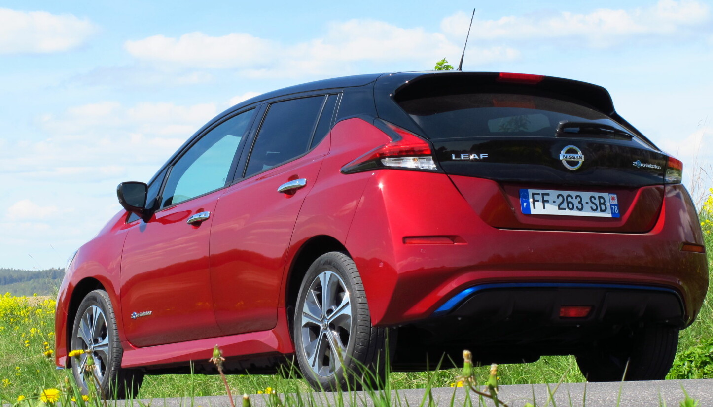 <b>BEDRE REKKEVIDDE:</b> Nissan Leaf 62 kWh e+ går i følge produsenten 115 km lenger med større batteripakke. <b>BEDRE REKKEVIDDE:</b> Nissan Leaf 62 kWh e+ går i følge produsenten 115 km lenger med større batteripakke.
