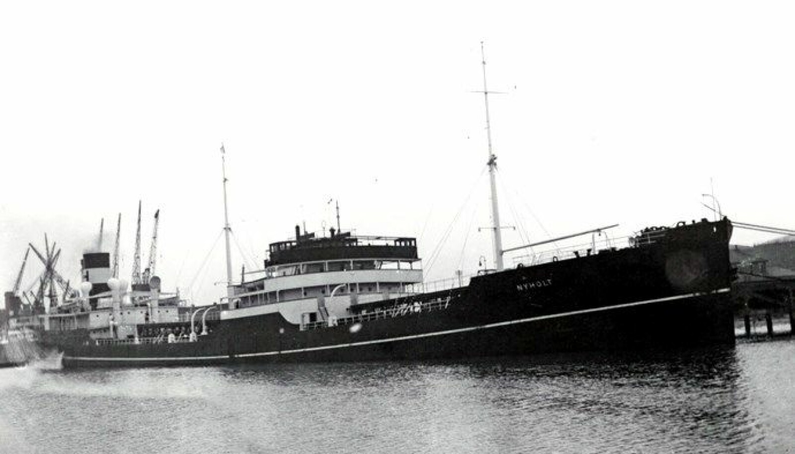 <b>TORPEDERT: </b>M/T Nyholt ble et offer <b>TORPEDERT: </b>M/T Nyholt ble et offer