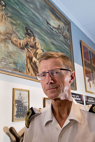 <b>HISTORIKER:</b> Kommandør-kaptein Hans Peter Oseth. <b>HISTORIKER:</b> Kommandør-kaptein Hans Peter Oseth.