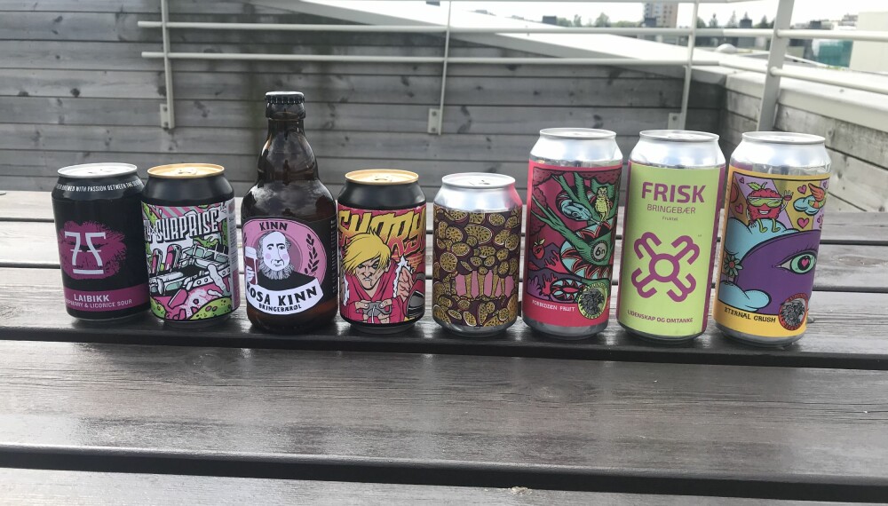 <b>SYRLIG ØL:</b> I klassen for syrlig øl, stakk Rosa Kinn av med seieren. <b>SYRLIG ØL:</b> I klassen for syrlig øl, stakk Rosa Kinn av med seieren.