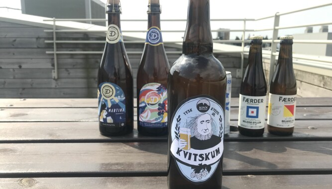 <b>FIN AROMA:</b> Hveteøl fra Kinn Bryggeri falt i smak hos testpanelet. <b>FIN AROMA:</b> Hveteøl fra Kinn Bryggeri falt i smak hos testpanelet.