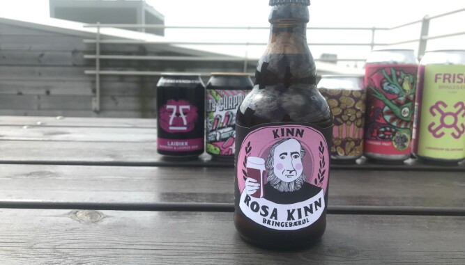 <b>GOD SMAK:</b> Rosa Kinn stakk av med seieren i klassen for syrnet øl. <b>GOD SMAK:</b> Rosa Kinn stakk av med seieren i klassen for syrnet øl.