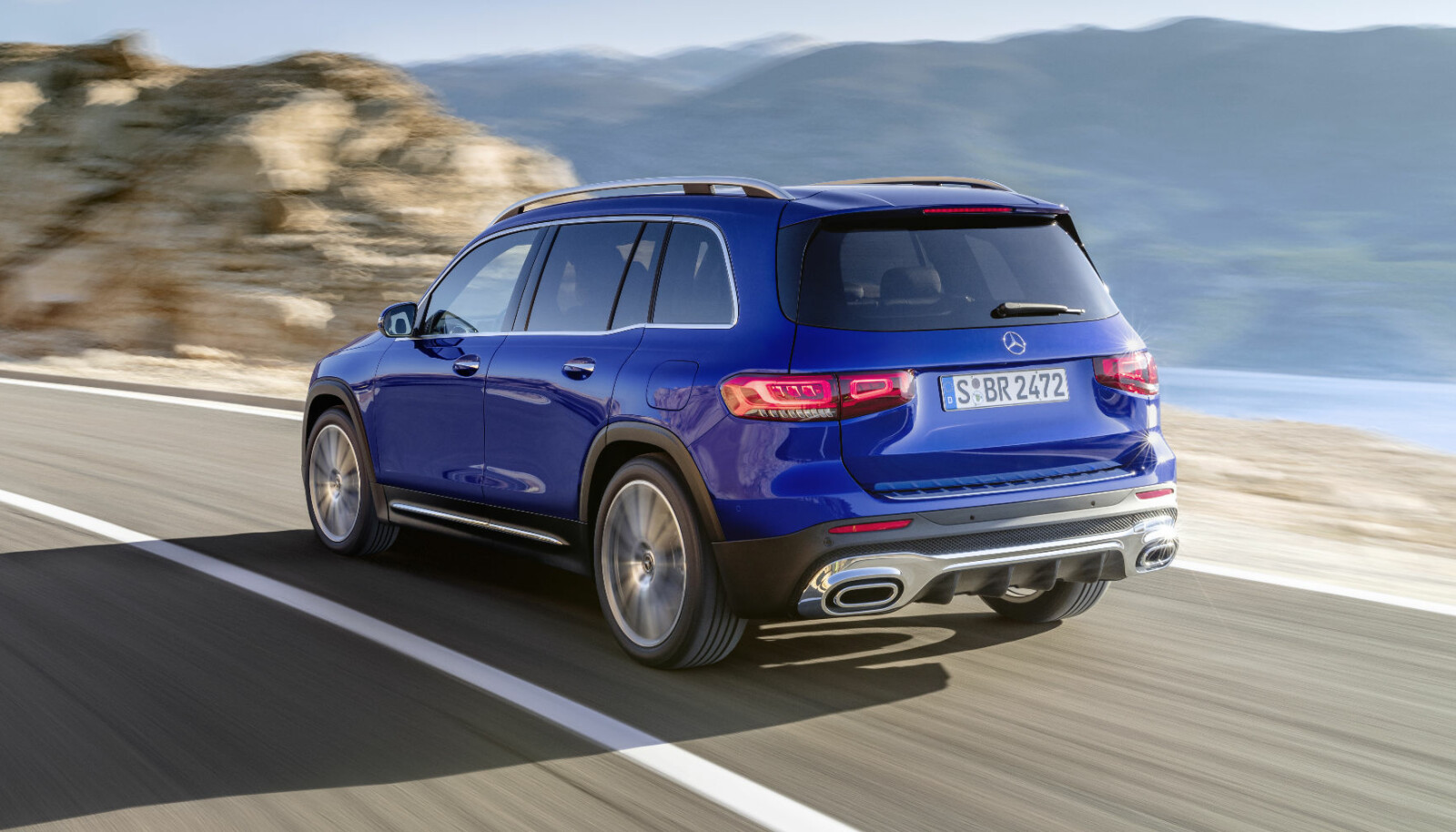 <b>RETTE SIDER:</b> Mercedes GLB har enkelte likhetstrekk med G-klasse. <b>RETTE SIDER:</b> Mercedes GLB har enkelte likhetstrekk med G-klasse.
