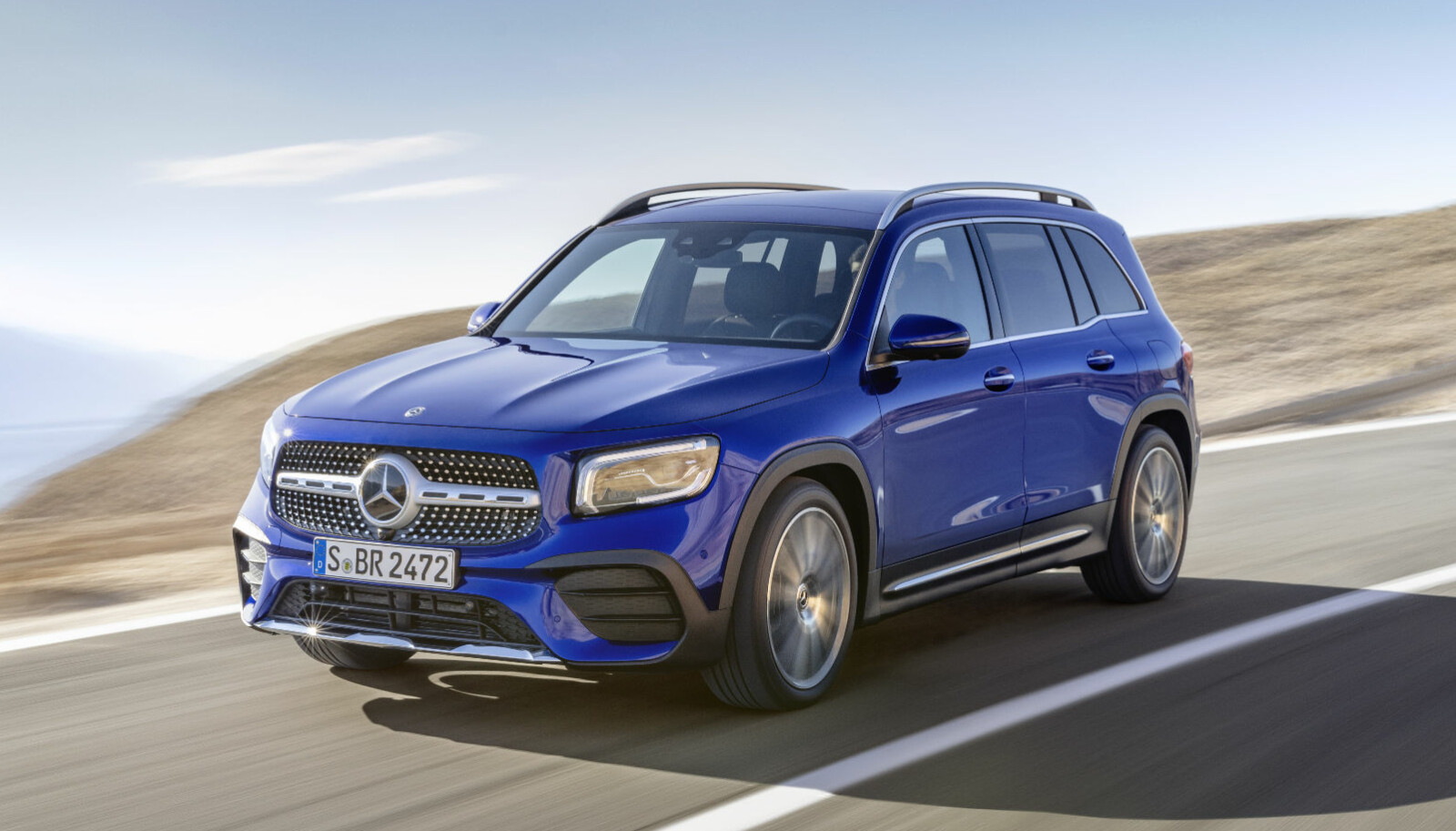 <b>GLB:</b> Mercedes GLB er ventet til Norge på tampen av året. <b>GLB:</b> Mercedes GLB er ventet til Norge på tampen av året.