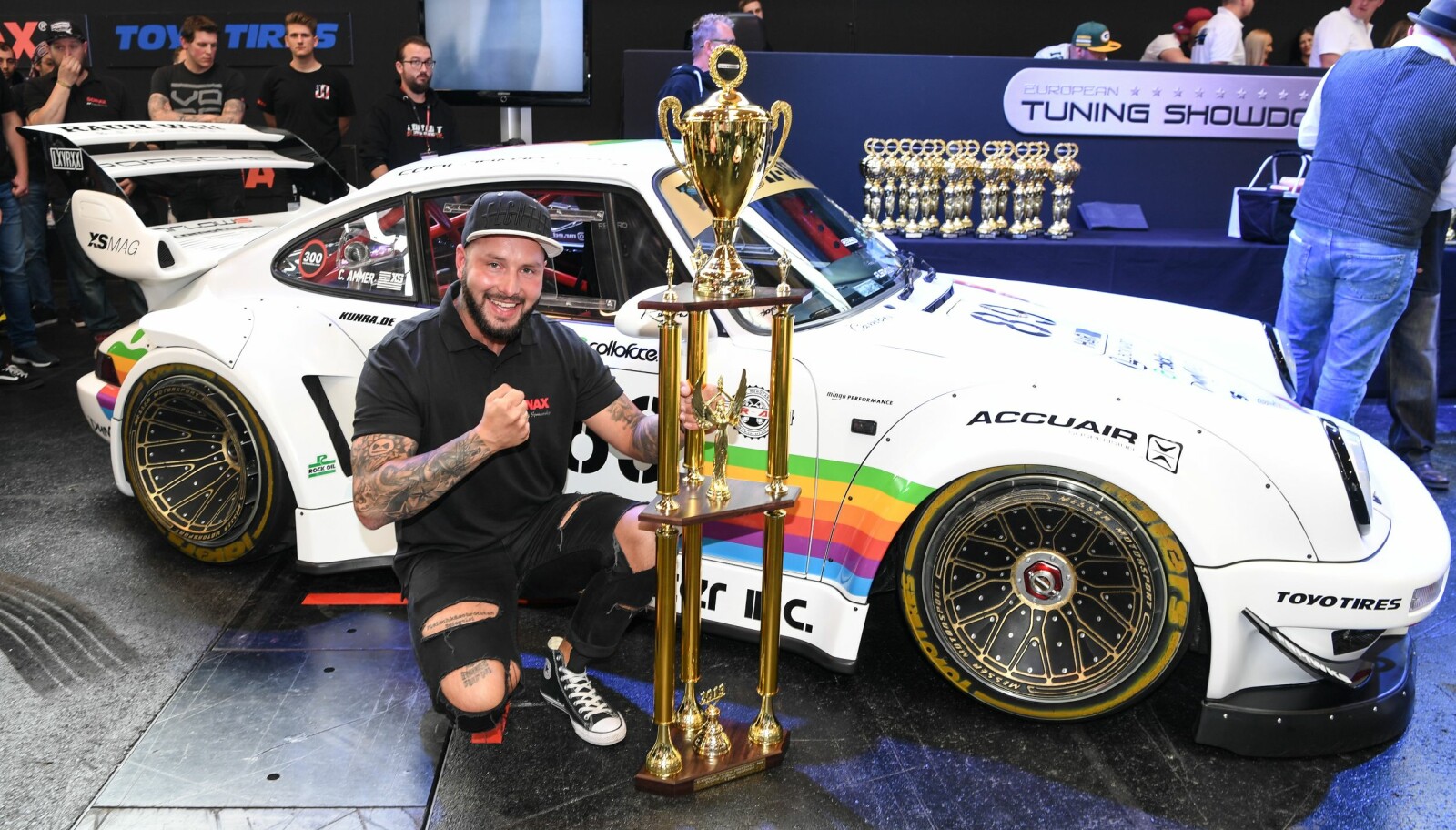 <b>VINNER:</b> Vinneren av årets European Tuning Showdown 2012 ble Christian Ammer med sin «Khloe» <b>VINNER:</b> Vinneren av årets European Tuning Showdown 2012 ble Christian Ammer med sin «Khloe»
