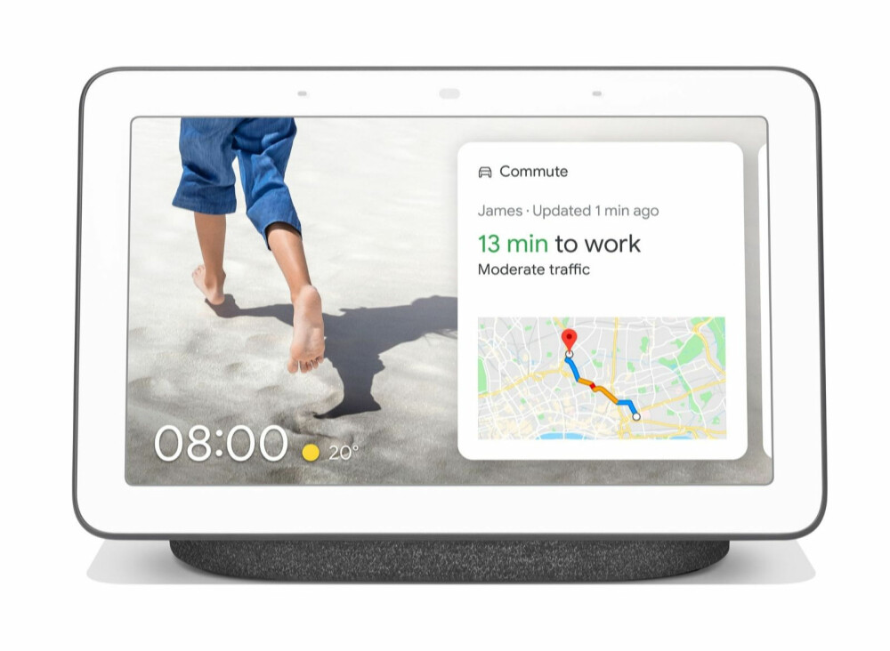 <b>SMARTSKJERM:</b> Google Nest Hub er en smarthøyttaler med skjerm. <b>SMARTSKJERM:</b> Google Nest Hub er en smarthøyttaler med skjerm.