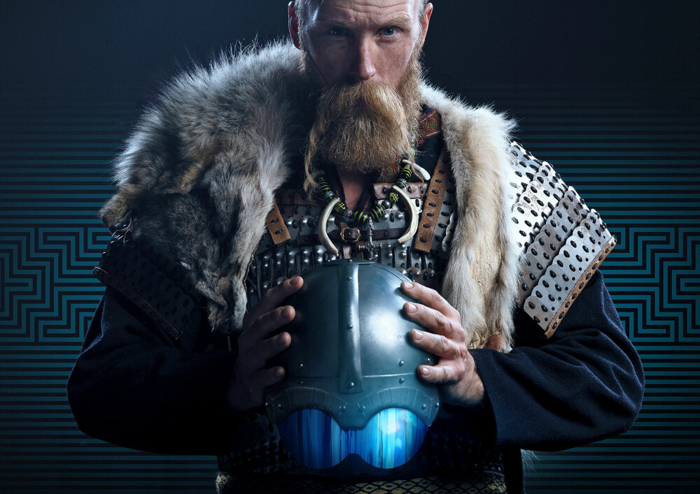 <b>VIRTUELL VERDEN:</b> På det nyåpnede The Viking Planet får du oppleve vikingene i den virtuelle verden. (Foto: The Viking Planet) <b>VIRTUELL VERDEN:</b> På det nyåpnede The Viking Planet får du oppleve vikingene i den virtuelle verden. (Foto: The Viking Planet)