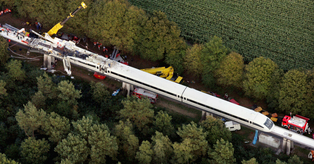 <b>PROSJEKT-KRÆSJ:</b> Her kræsjet tyskernes maglev-satsing, bokstavelig talt. <b>PROSJEKT-KRÆSJ:</b> Her kræsjet tyskernes maglev-satsing, bokstavelig talt.
