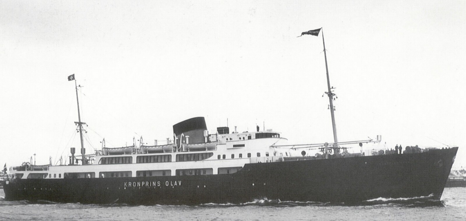 <b>DANSKEBÅT: </b>MS «Kronprins Olav» ble satt i rute i 1937. <b>DANSKEBÅT: </b>MS «Kronprins Olav» ble satt i rute i 1937.