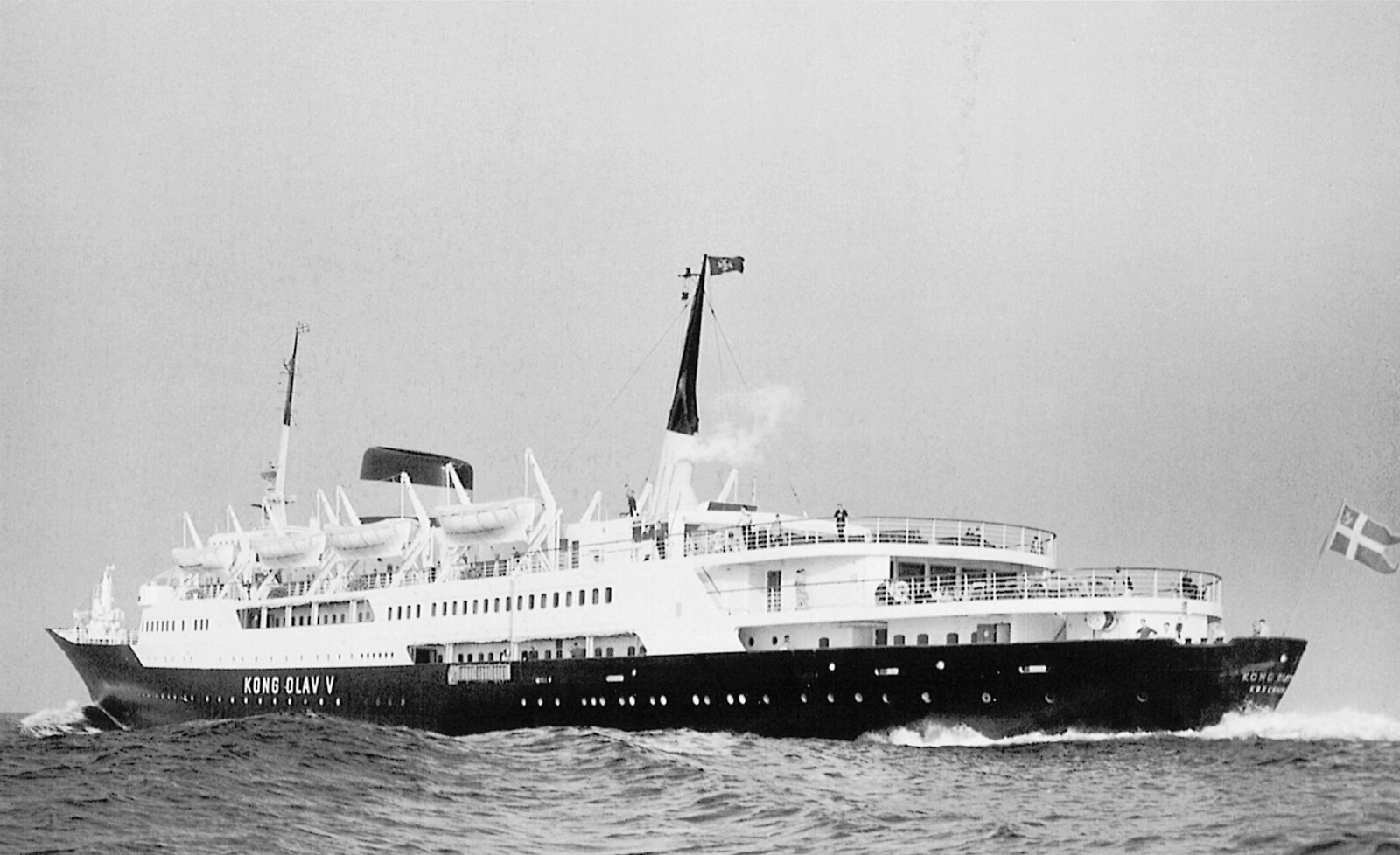 <b>ARVEN:</b> I 1961 ble MS «Kong Olav V» satt inn på ruten mellom Oslo og København. <b>ARVEN:</b> I 1961 ble MS «Kong Olav V» satt inn på ruten mellom Oslo og København.