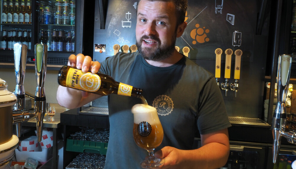 <b>ØLKJENNER: </b>Hans I. Tryggvason er importert fra Island, og har blitt kåret til årets ølsommelier i England. <b>ØLKJENNER: </b>Hans I. Tryggvason er importert fra Island, og har blitt kåret til årets ølsommelier i England.