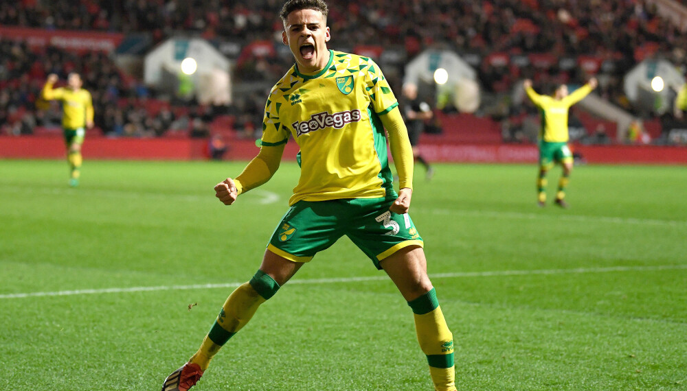 <b>NORWICH:</b> Max Aarons <b>NORWICH:</b> Max Aarons