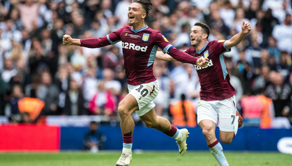 <b>ASTON VILLA:</b> Jack Grealish (v) og John McGinn. <b>ASTON VILLA:</b> Jack Grealish (v) og John McGinn.