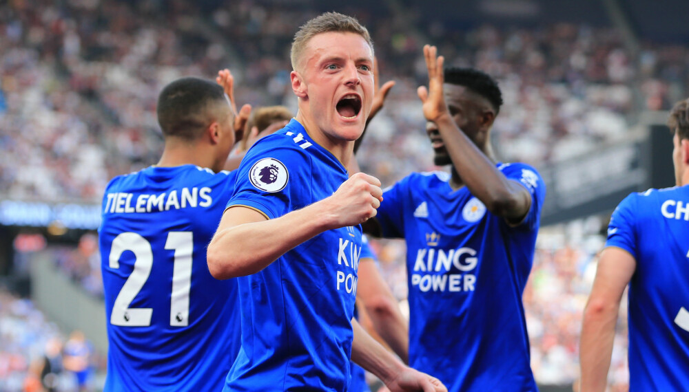 <b>LEICESTER:</b> Jamie Vardy. <b>LEICESTER:</b> Jamie Vardy.