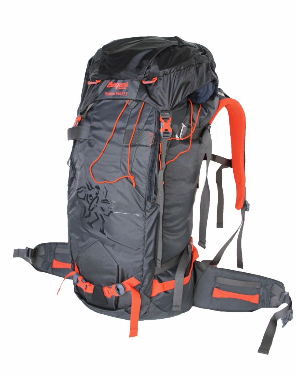 <b>PRO:</b> Bergans Helium Pro er utviklet for å være lett, men samtidig tåle litt mer teknisk bruk som skikjøring og klatring. <b>PRO:</b> Bergans Helium Pro er utviklet for å være lett, men samtidig tåle litt mer teknisk bruk som skikjøring og klatring.