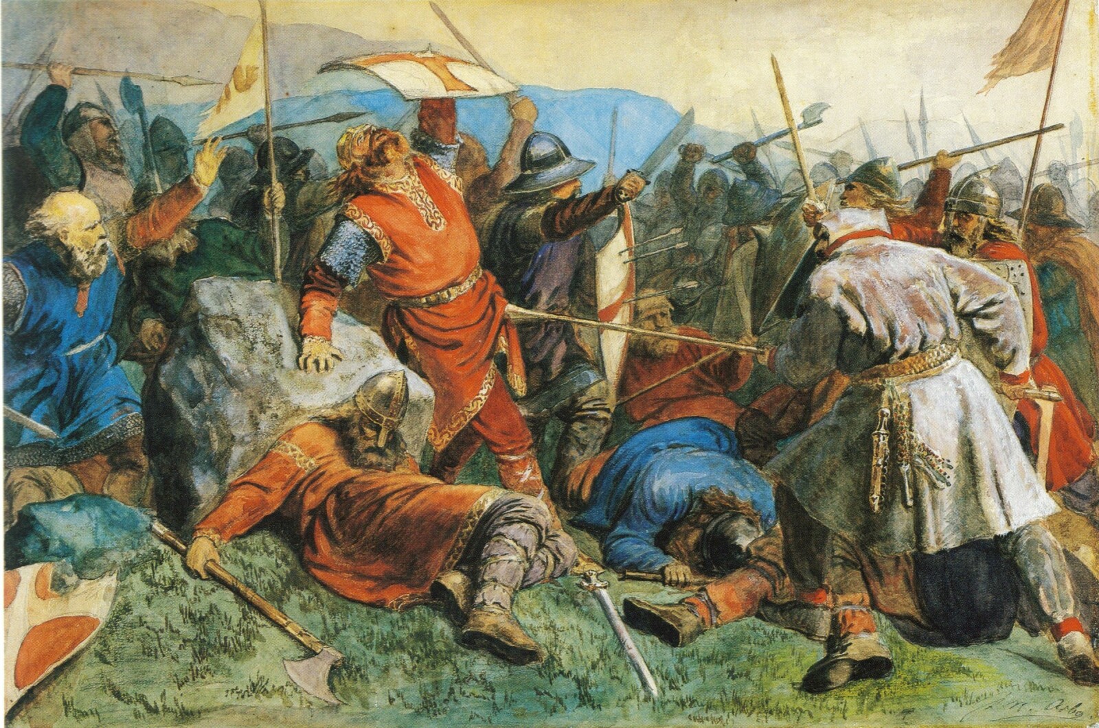 <b>OLSOK:</b> Olsok feires til ære for Olav den hellige som falt i slaget på Stiklestad. Men, skjedde slaget på Stiklestad egentlig en måned senere? <b>OLSOK:</b> Olsok feires til ære for Olav den hellige som falt i slaget på Stiklestad. Men, skjedde slaget på Stiklestad egentlig en måned senere?