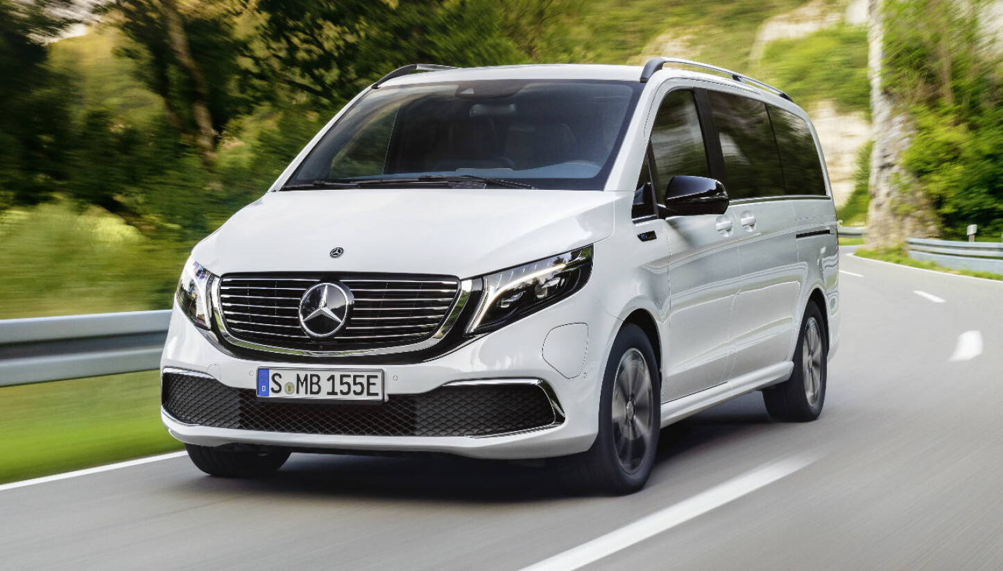 EQV: Dette er elektriske Mercedes V-klasse. EQV: Dette er elektriske Mercedes V-klasse.