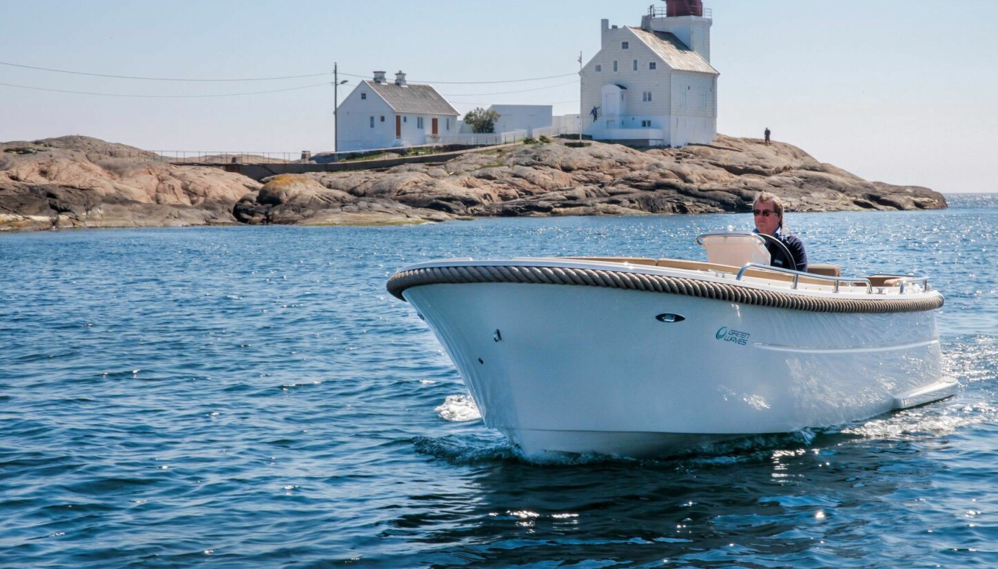 <b>VISES PÅ BÅTER I SJØEN:</b> GreenWaves 610. <b>VISES PÅ BÅTER I SJØEN:</b> GreenWaves 610.