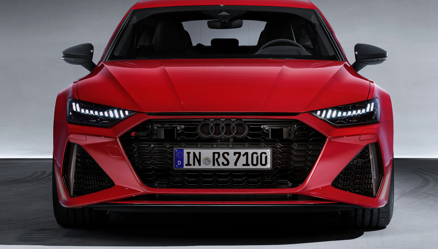 BRED: Bredden er ingen illusjon: Hjulhusene er 40 millimeter videre på hver side sammenlignet med Audi A7 Sportback BRED: Bredden er ingen illusjon: Hjulhusene er 40 millimeter videre på hver side sammenlignet med Audi A7 Sportback